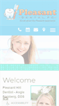 Mobile Screenshot of pleasantdentalpc.com